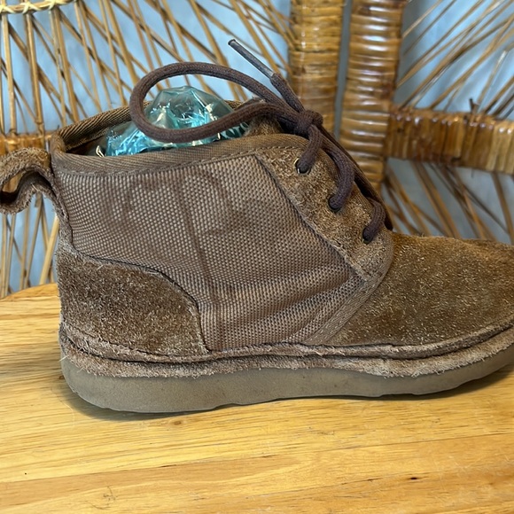 Ugg Kids Classic Neumel II Unlined Chestnut Lace Up Boots - Size 2 - Picture 5 of 13